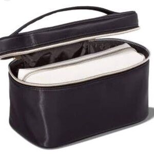 Amazon Black Cosmetic Bag with Handle